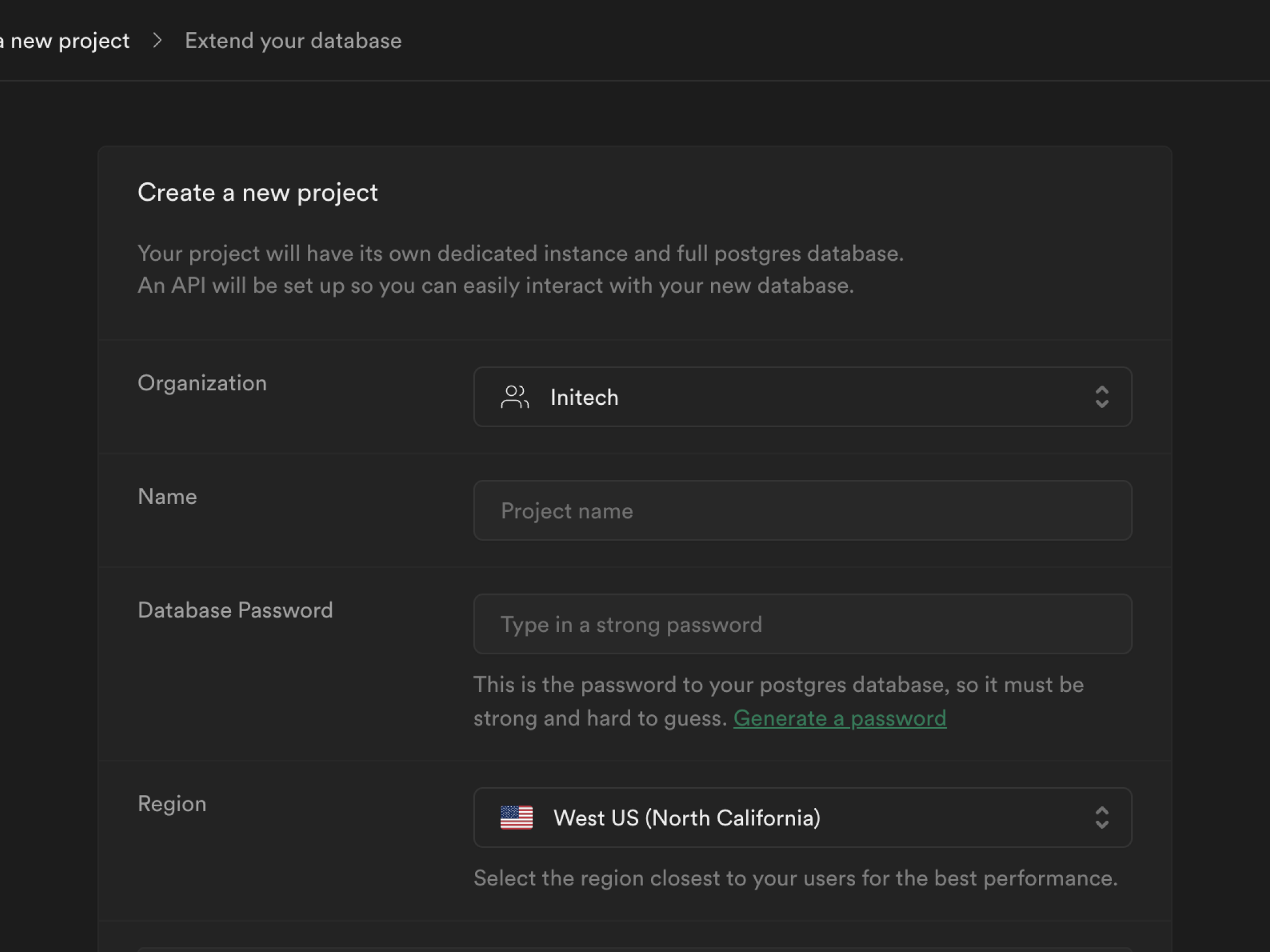 create-project-for-appsmith